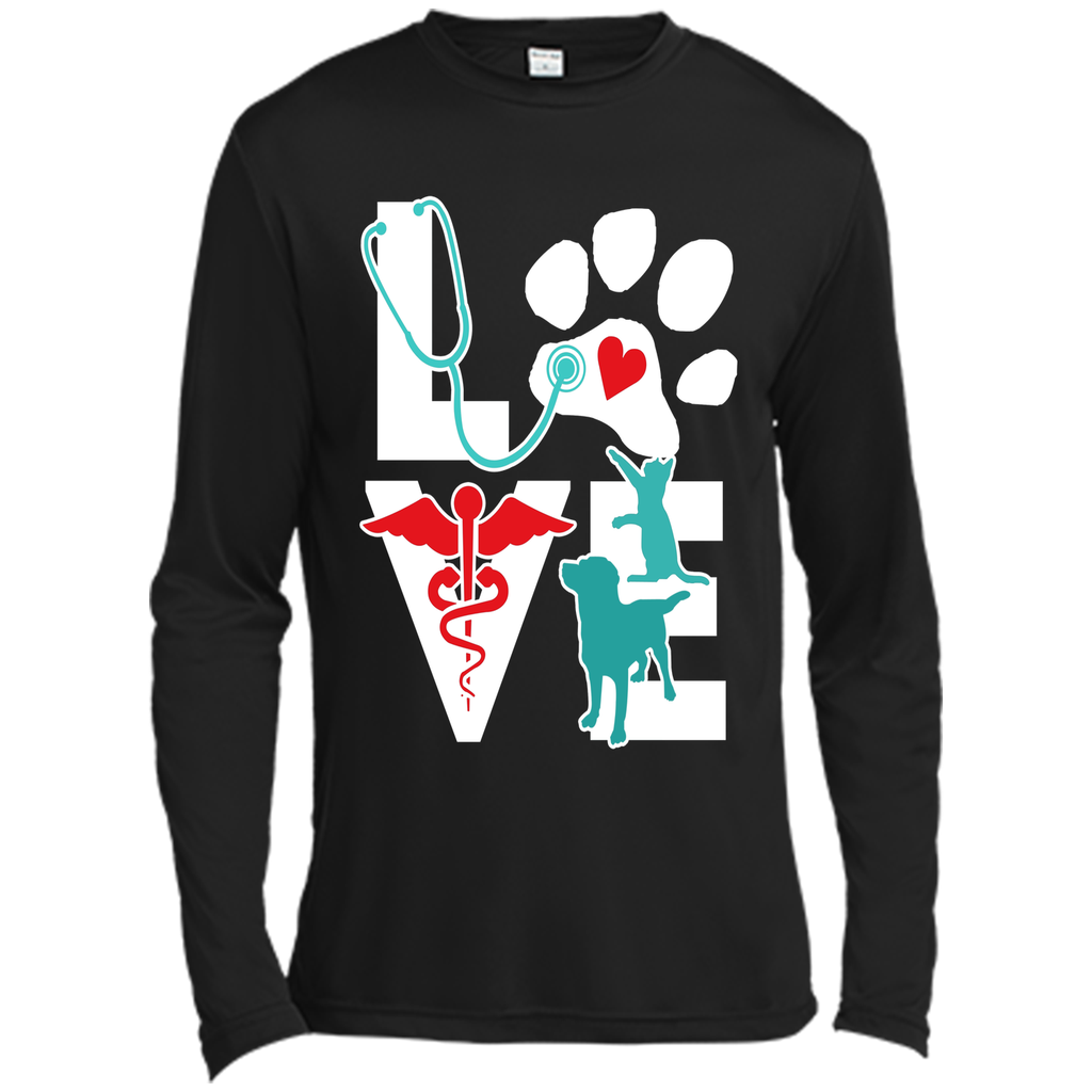 veterinarian love cat and dog veterinary t-shirt