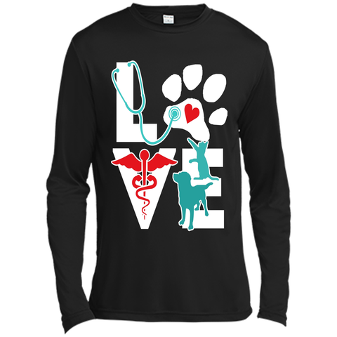 veterinarian love cat and dog veterinary t-shirt