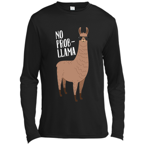 No Prob Llama - Funny Cute Llama Quote Illustration T Shirt
