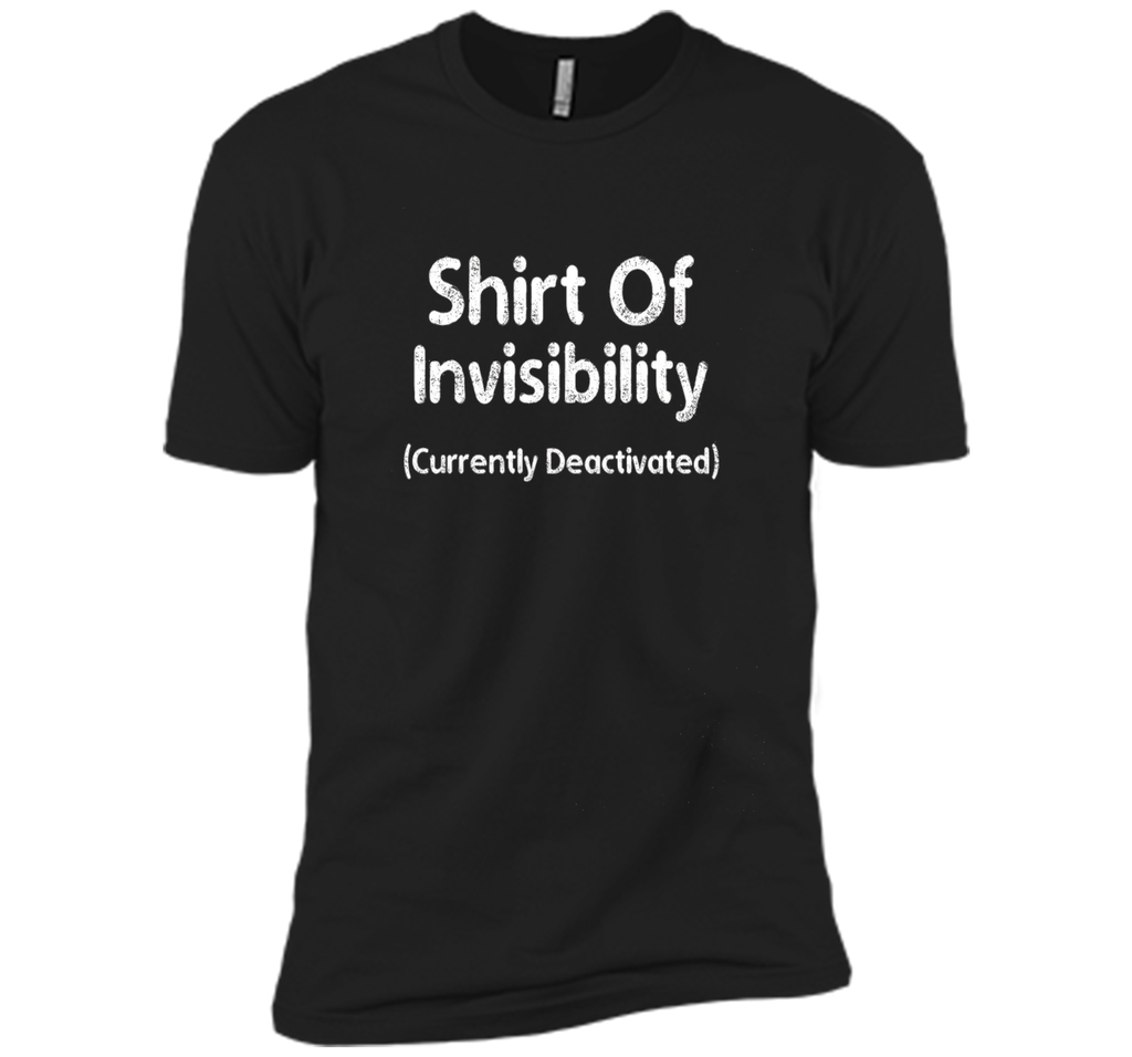Shirt of Invisibility Funny Role Playing Gamer T-Shirt
