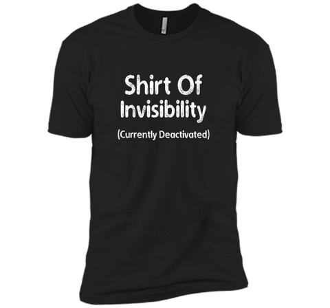 Shirt of Invisibility Funny Role Playing Gamer T-Shirt