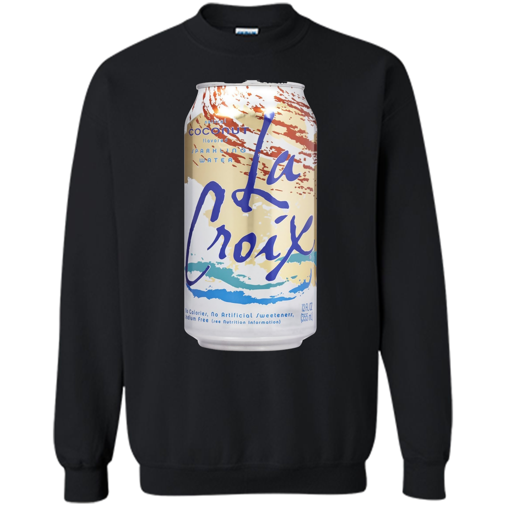 La Croix Coconut Water Giant Can on a Tee Shirt