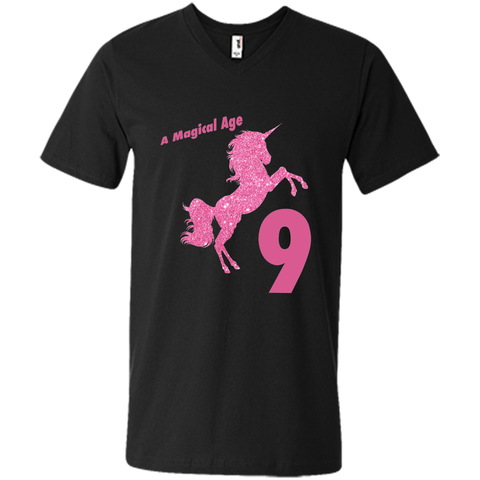 Kids 9th Birthday Unicorn Gift T-Shirt for 9 Year Old Girls