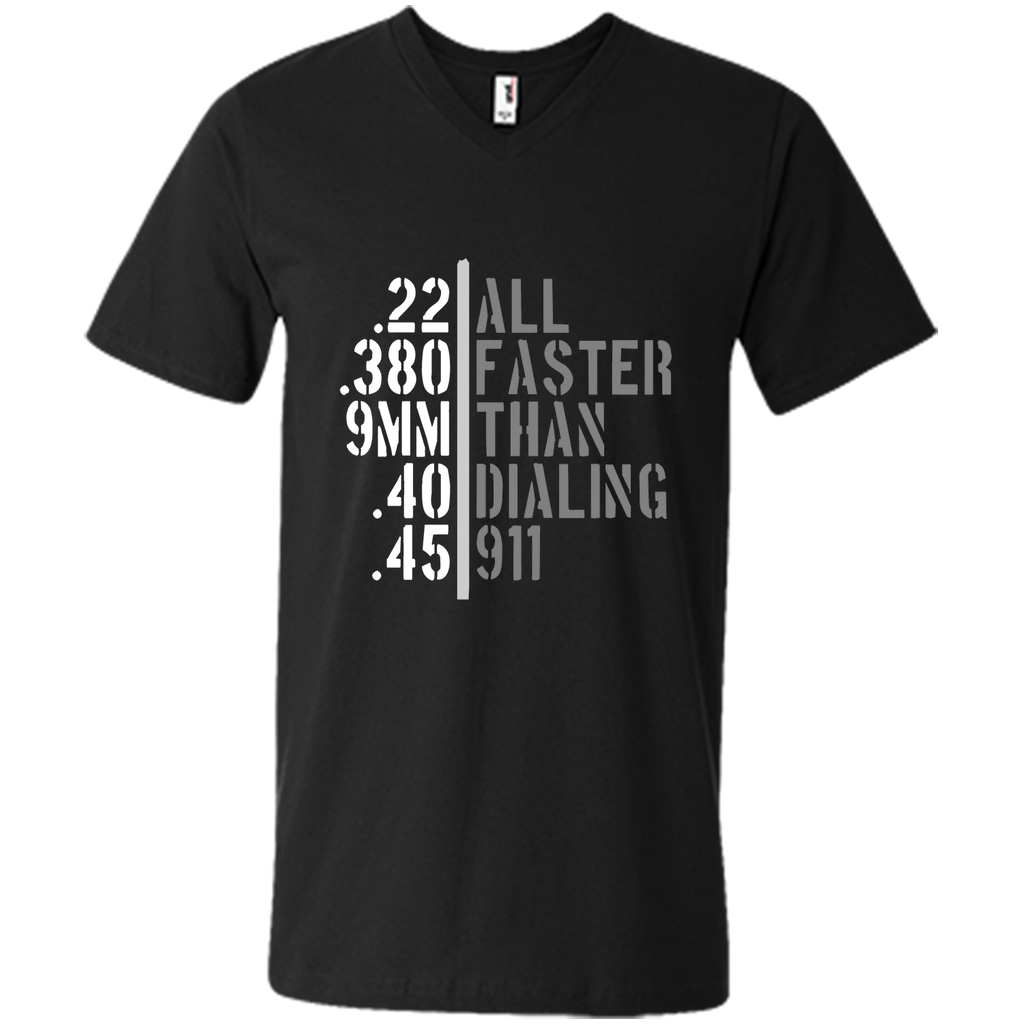 Mens All Faster Than Dialing 911_Shirt