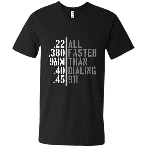 Mens All Faster Than Dialing 911_Shirt