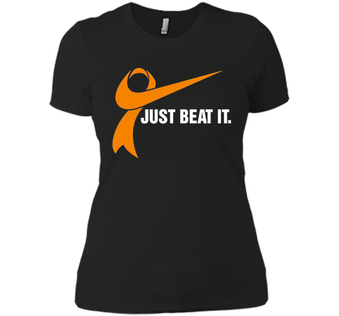 Just Beat It Orange Awareness Ribbon Shirt