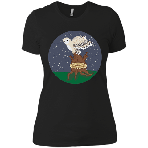Admirable Barn Owl On A Stump 2017 T Shirt