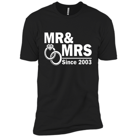 Mr And Mrs Since 2003 T Shirt- 14th Wedding Anniversary