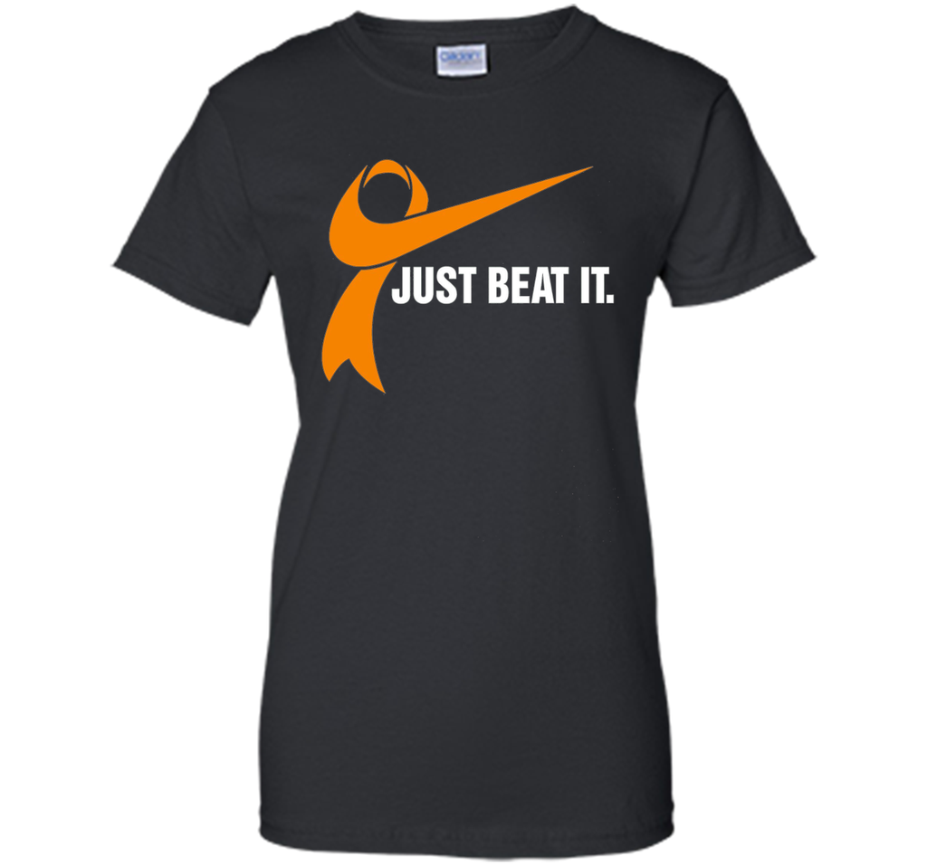 Just Beat It Orange Awareness Ribbon Shirt
