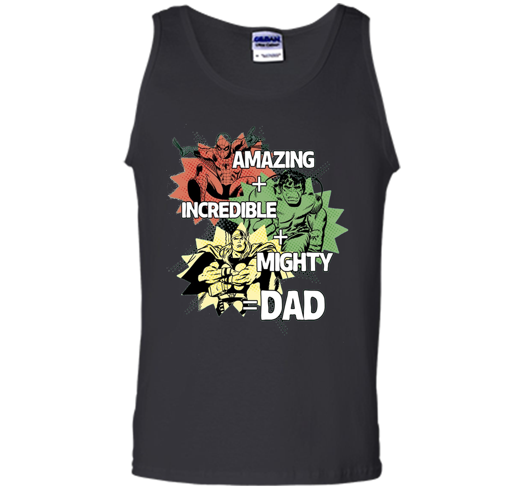 Marvel Avengers Father's Day Dad Qualities Graphic T-Shirt