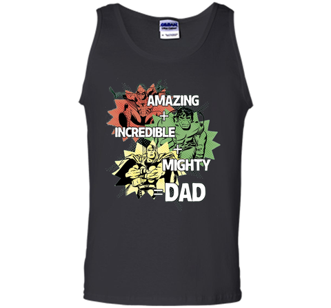 Marvel Avengers Father's Day Dad Qualities Graphic T-Shirt