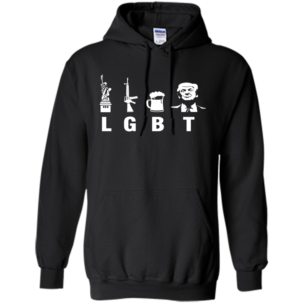 Liberty Guns Beer Trump Support T-shirts Funny Parody LGBT