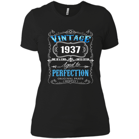 Vintage born in 1937 tshirt 80 Years old birthday