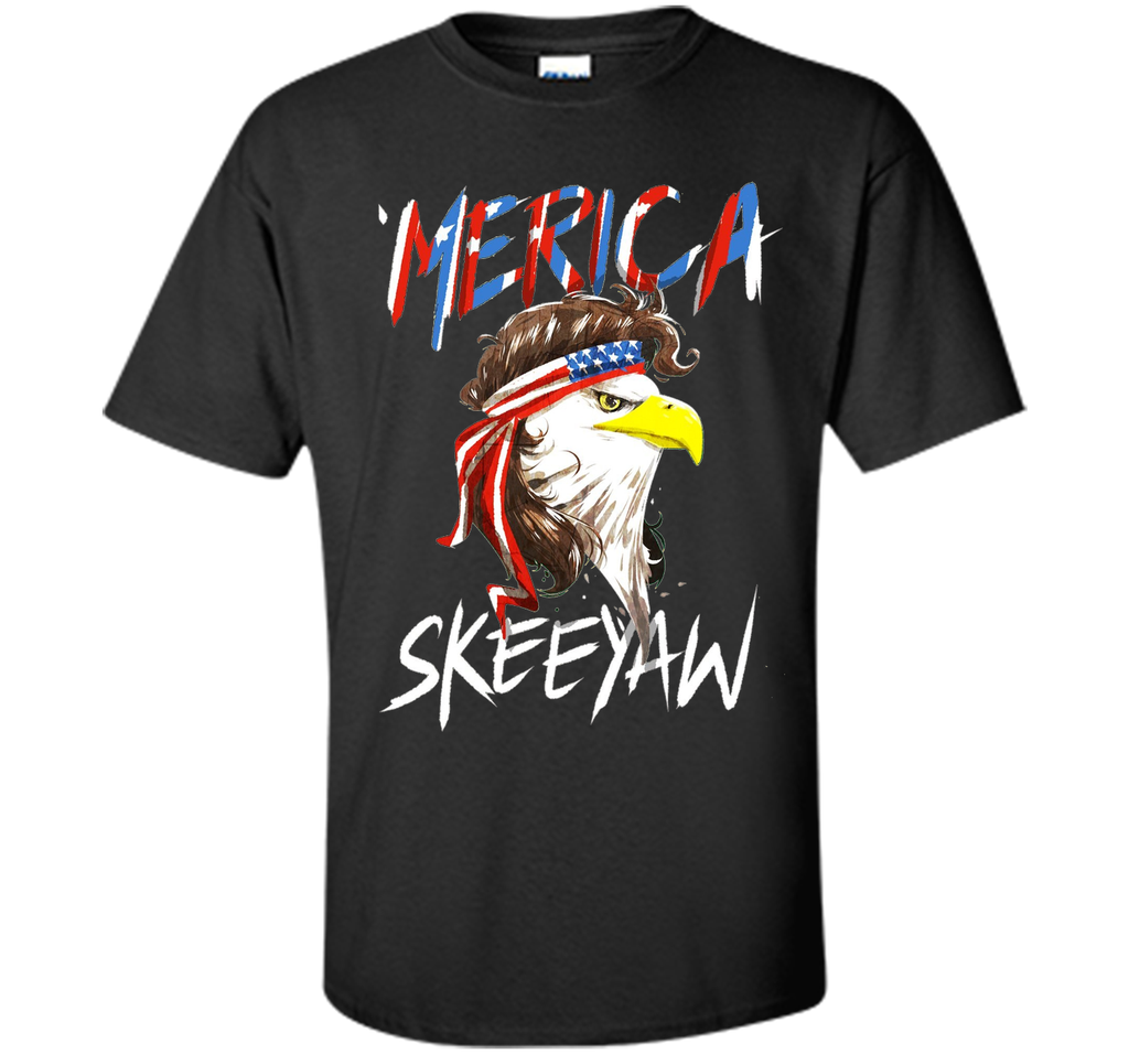 Eagle Mullet Merica American USA 4th of July Freedom T-shirt