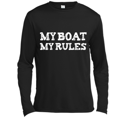 My Boat My Rules Funny T-shirt Captain Ship Sailor Sailing