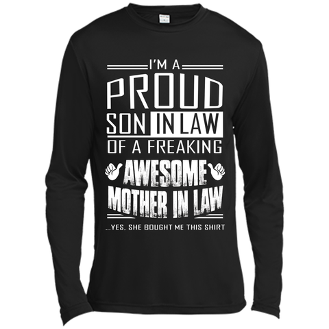 I'm A Proud Son In Law Of A Freaking Awesome Mother In Law t-shirt