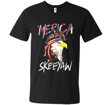 Eagle Mullet Merica American USA 4th of July Freedom T-shirt
