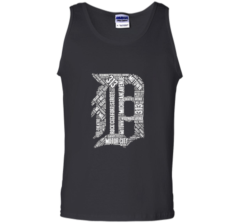Detroit T Shirt Graphic D