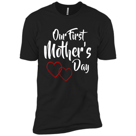 cute our first mothers day lovely hearts shirt mothers day