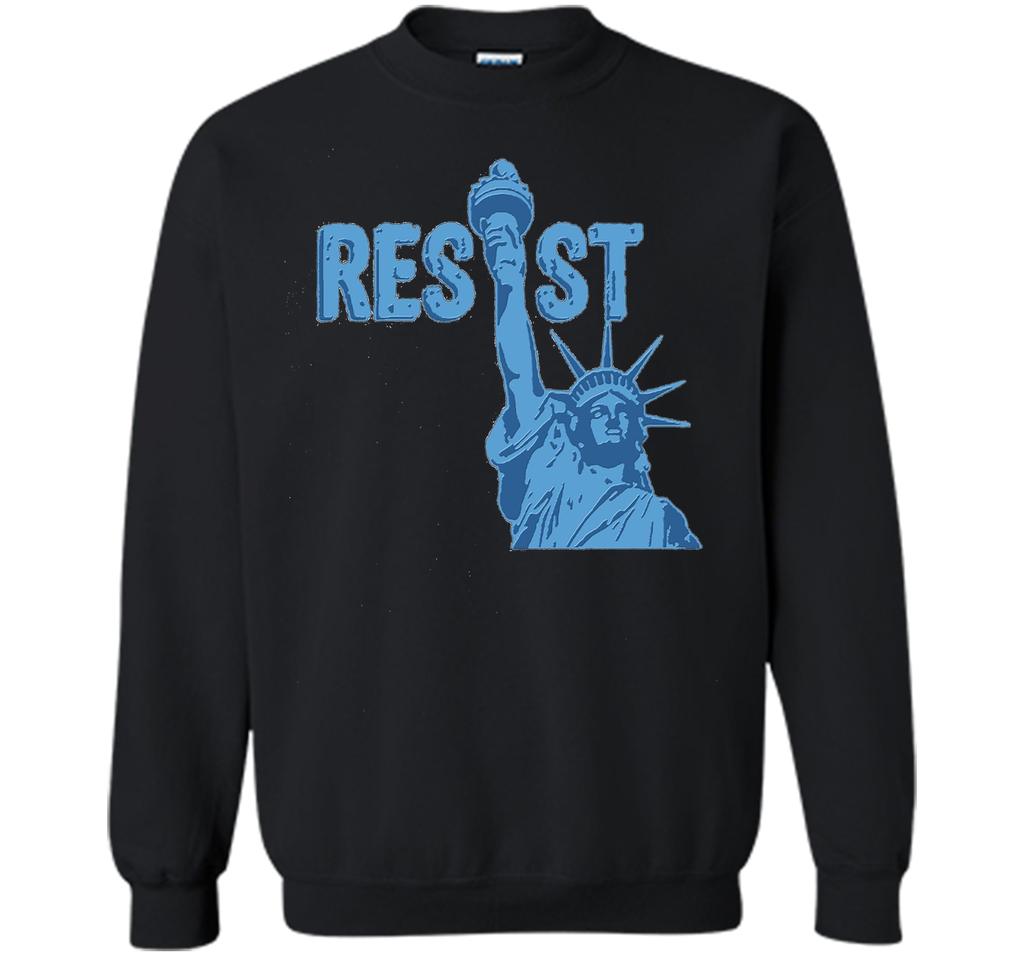 Statue of Liberty Resist Graphic #resist Anti Trump T-Shirt