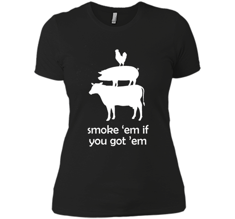 Smoke 'em if you got 'em Funny BBQ Grilling T-Shirt