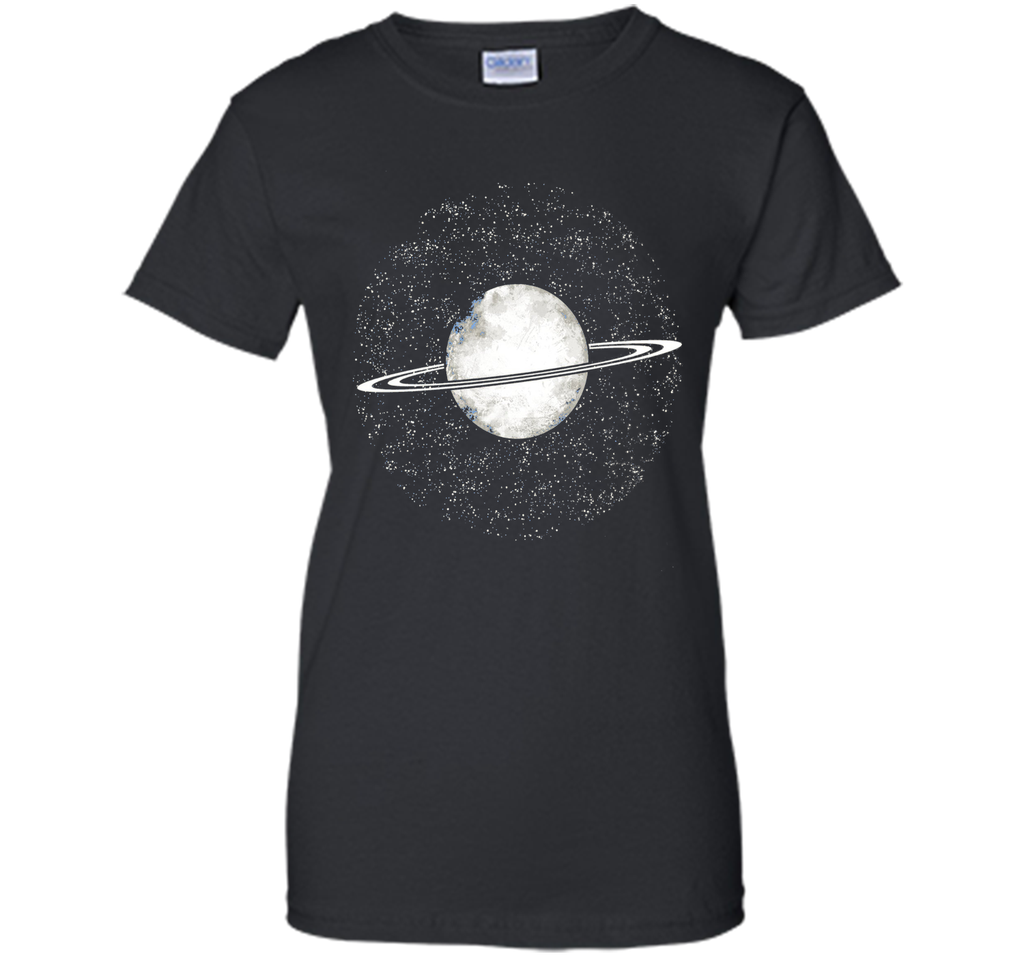 Light Color T-Shirt - Saturn Image T-Shirt For Space Lovers