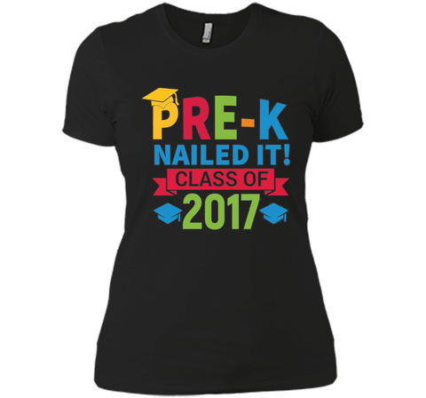 Kids Pre-K Nailed It 2017 Preschool Graduation Gift T Shirt