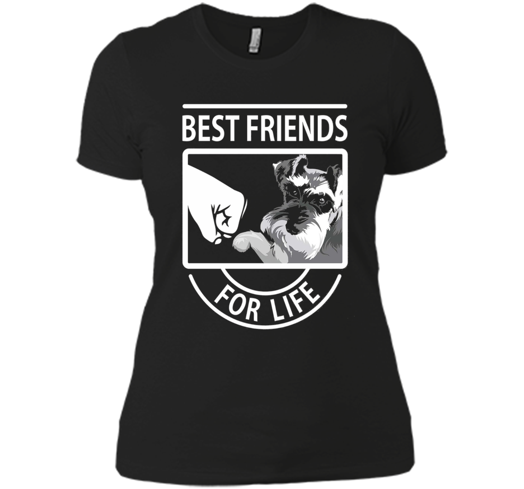Schnauzer Best Friends For Life tshirt