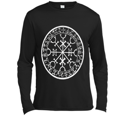 Seal of the Traveler Tee Pagan Occult Witch Wiccan Long Sleeve Moisture Absorbing T Shirt