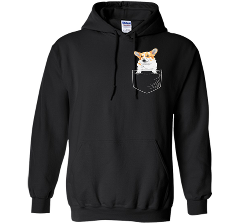 Corgi in Pocket Shirt