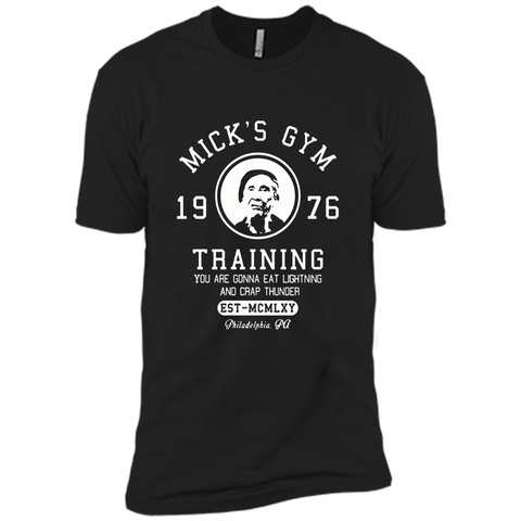 Micks Gym T Shirt  1976 Training mr happy