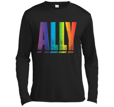 Proud LGBT Ally Rainbow Gay Pride Support T-Shirt