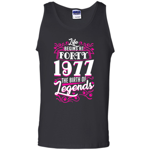 Happy 1977 My 40th Birthday Gift Ideas T shirt