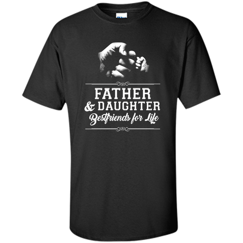 Men's Father Daughter Friends Fist Bump TShirt Dad Father's Day T