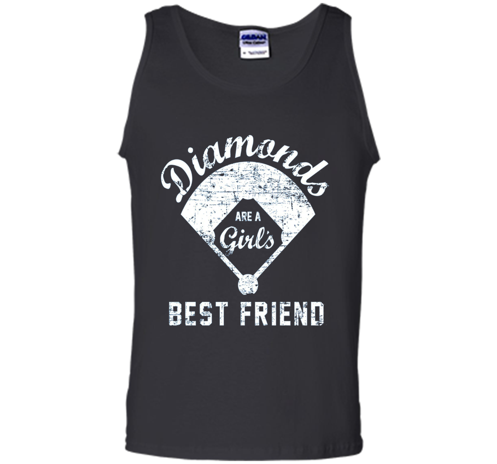 Diamonds are a Girl's Best Friend T Shirt, Softball Mom Gift