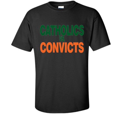 Catholics Vs. Convicts 1988 Classic T Shirt Vintage