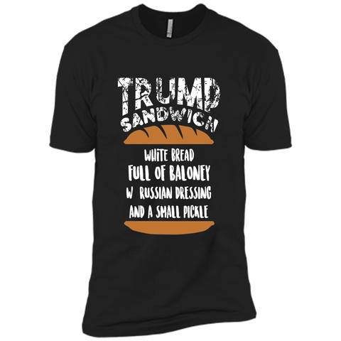Trump Sandwich Anti-Trump Impeachment Funny T-Shirt