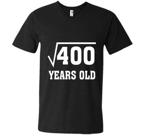 Square Root Of 400 Funny 20 Years Old T-Shirt 20th Birthday