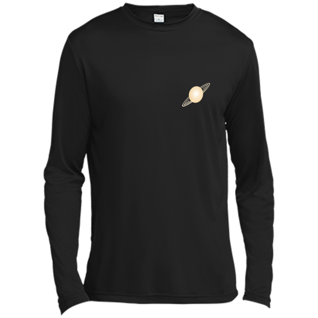 Saturn Rings Planet Space Small Logo T-Shirt