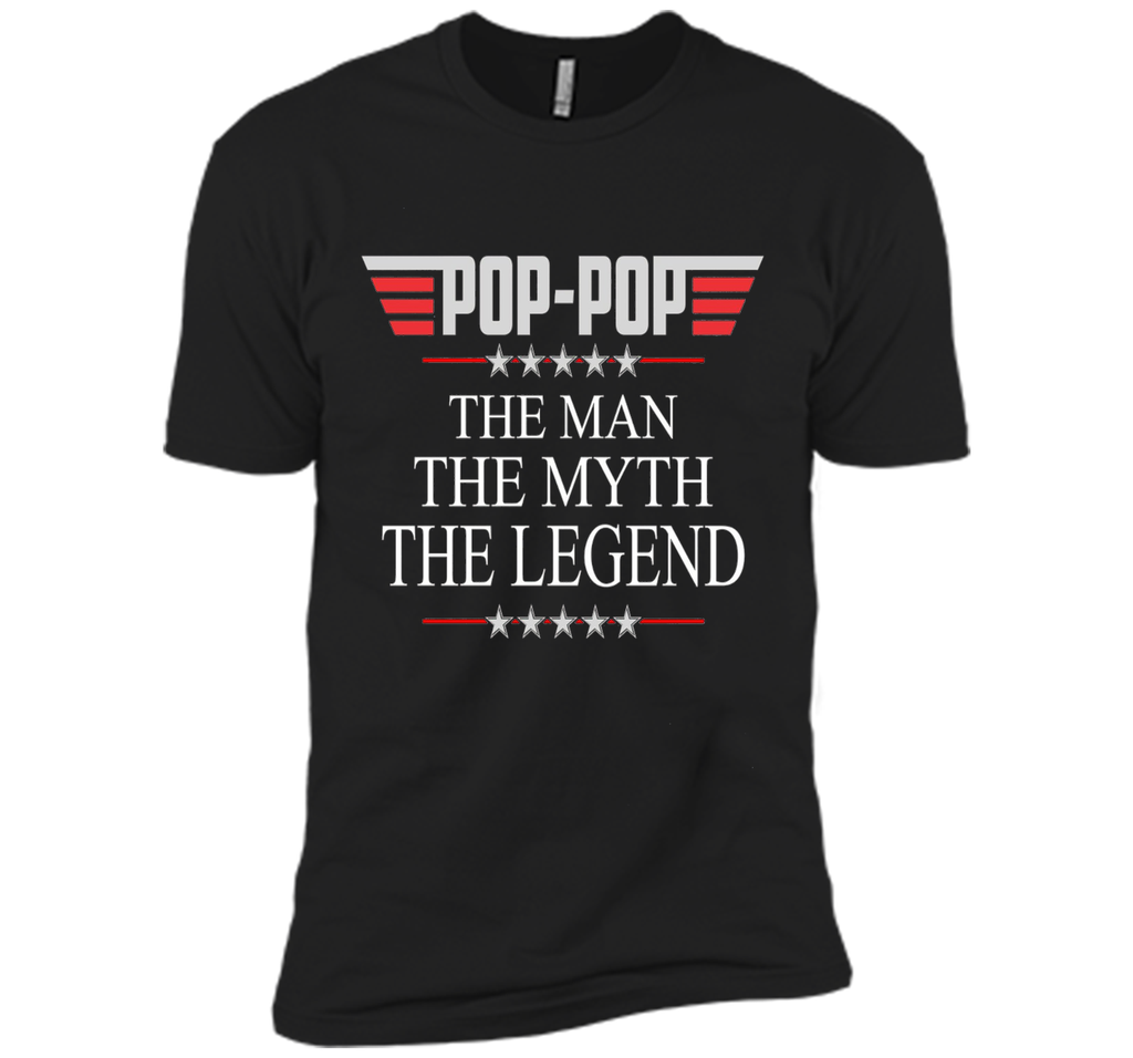 Men's Pop-pop The Man The Myth The Legend Father's Day T shirt