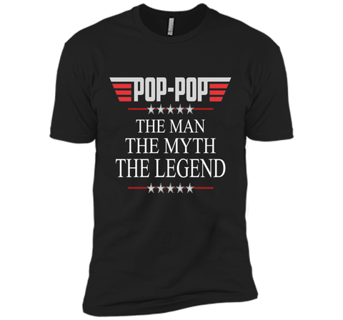 Men's Pop-pop The Man The Myth The Legend Father's Day T shirt