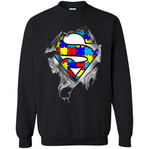 Autism Awareness Day Gifts Super Autism T-shirts color