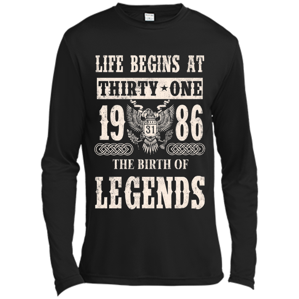 Life Begin At Thirty-One 1986 T Shirt