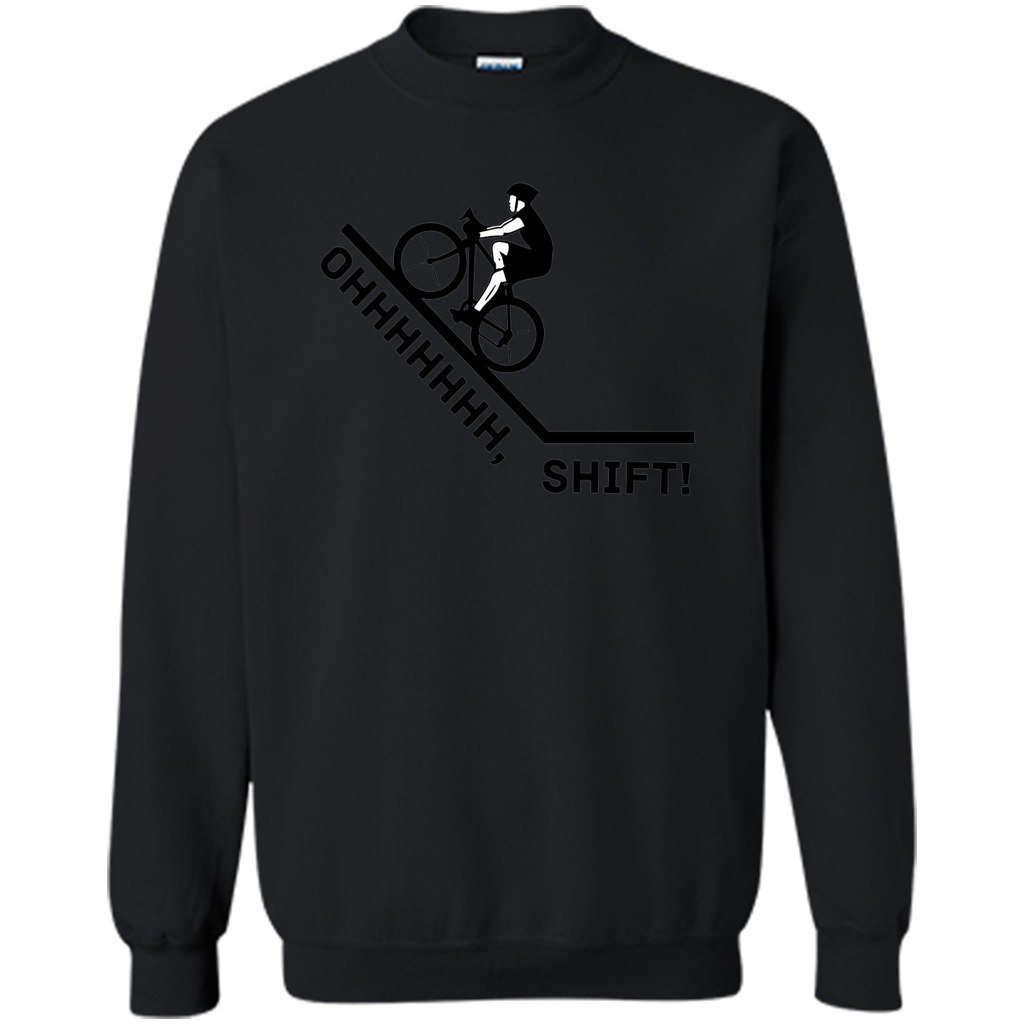 Oh Shift Bicycle Bike Rider Funny T-Shirt