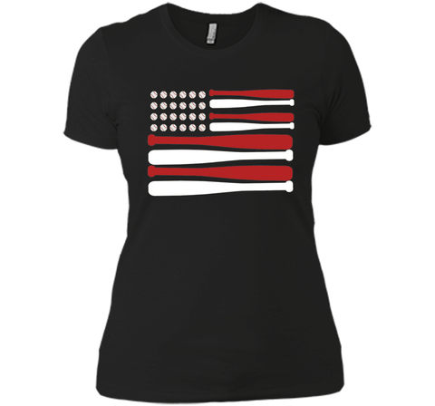 Baseball Flag US 4th July TShirt