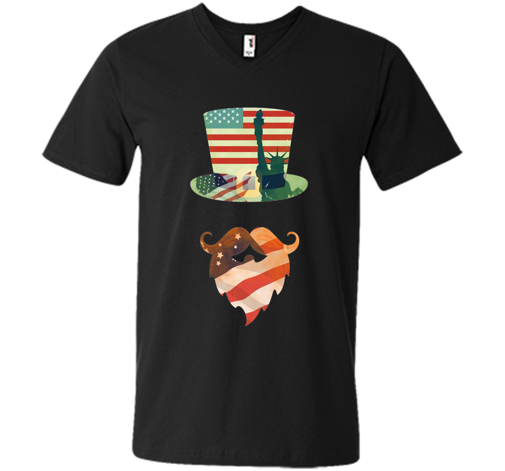 Funny Dabbing Shirt Patriotic Sam United States Of America