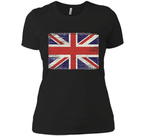Union Jack T-shirt Vintage UK Flag Tee British Retro Flag