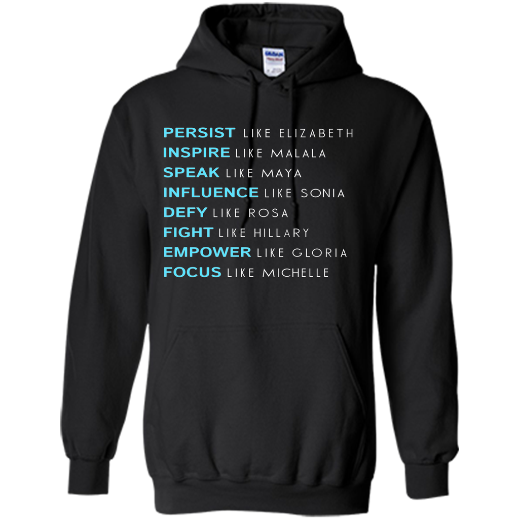 Persist like elizabeth inspire like malala T-shirt