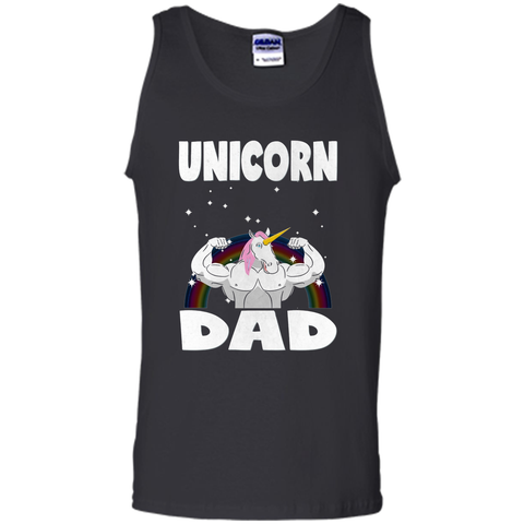 Unicorn Dad Vintage Retro Dad's Unicorns Love T-Shirt