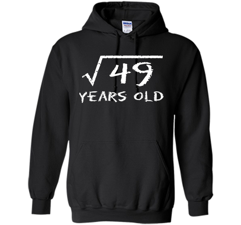Square Root of 49: 7th Birthday 7 Years Old T-Shirt